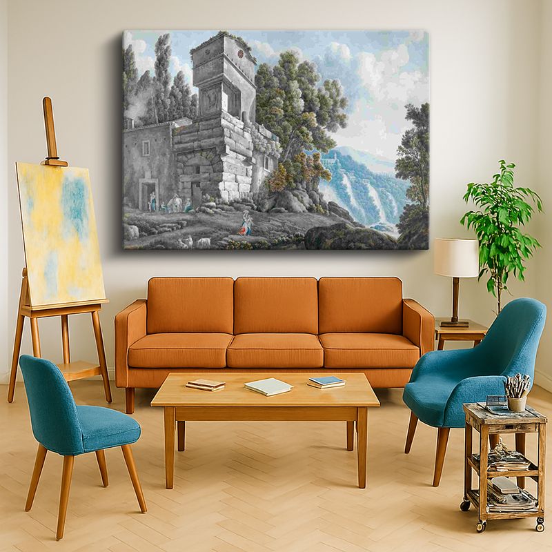 Ressam Kanvas Tablo 311